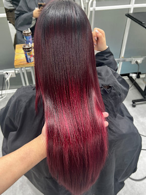 美髪矯正ストレート