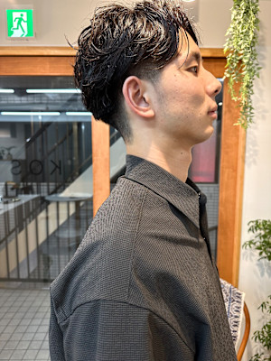 大人メンズパーマ