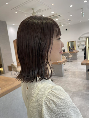 艶ボブラベージュ