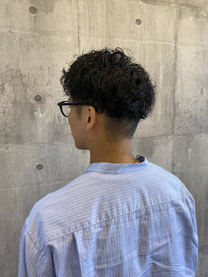 スパイラルパーマ