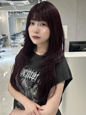 ザクザクワンホンレイヤー/ワインレッド