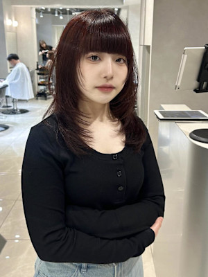 ザクザクワンホンレイヤー/ボルドー