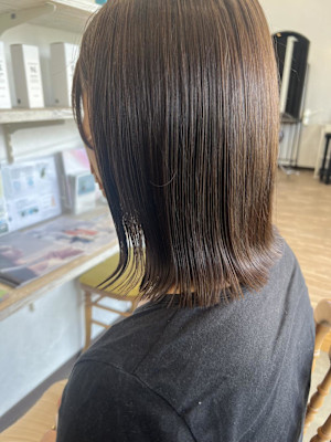 髪質改善でこんなに艶髪に！