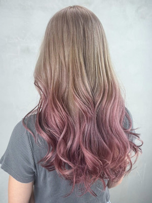 ミルクティーピンクフレンチカジュアル_ba487321