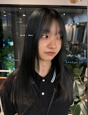 オリーブ/ロング/10代20代/薬院