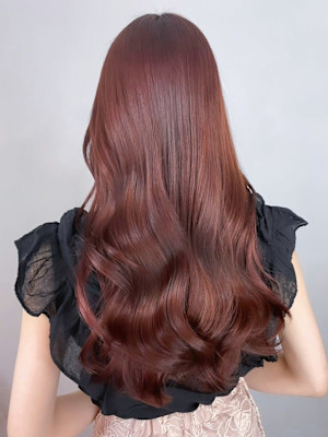 ブリーチなしチェリーレッド_ba409411