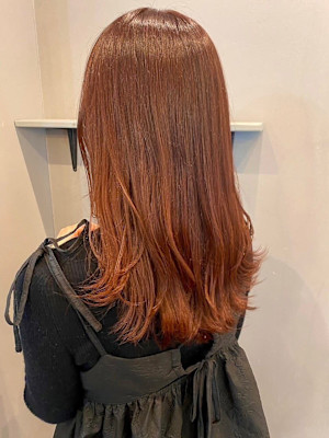 Aust hair×セミロング