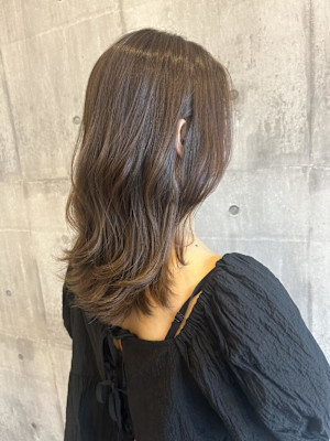 マロンベージュ/髪質改善トリートメント