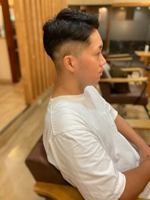 お客様髪質改善データ1442（ソフトフェード）