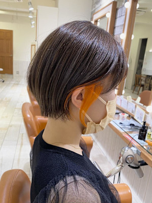 インナーカラー×ショート【Neolivekuta】