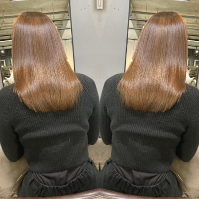 【極艶美髪矯正】ブラウン【高田馬場　lok】