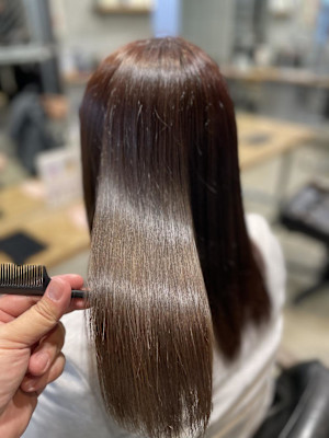 N.カラー+髪質改善サブリミックトリートメント