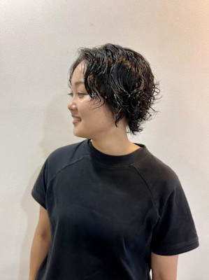 【老沼】ショートパーマ