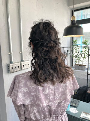 ハーフアップ【高田馬場　lok】