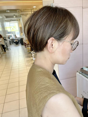 マッシュショート/ハンサムショート/丸みショート