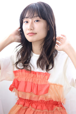 20代30代40代 前髪あり レイヤーカット 無造作ニュアン