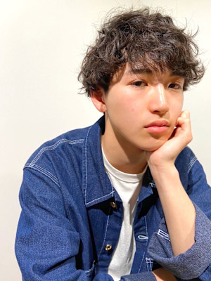 MILK/MURIEL メンズパーマ