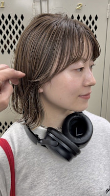 kos/二子玉川3分/ボブ/ ショート/パーマ/クレイカラー