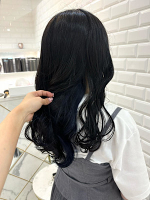 グレージュ×インナーネイビー＊まゆ