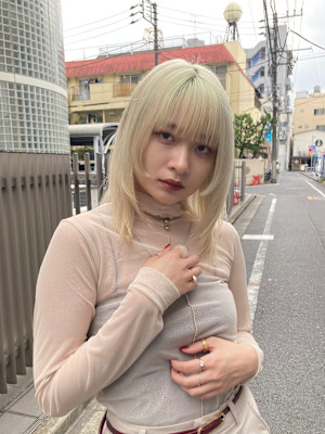 ホワイトカラー／ストレート【高田馬場　lok】