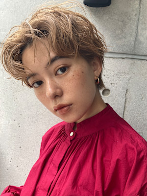 アップバング耳かけショート【高田馬場　lok】