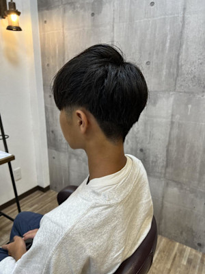 マッシュ×刈り上げ