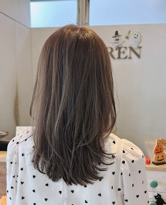 ＊LOREN＊ショコラカラー＊ミディアムレングス＊