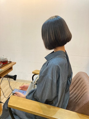 お客様髪質改善データ1447（酸性縮毛矯正）