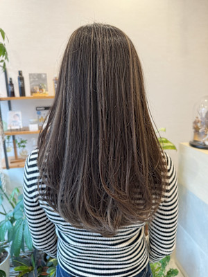 【VERBENA】細めハイライト / 暗めグレージュ