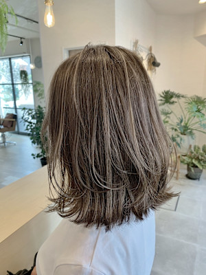 【VERBENA】ナチュラルグレージュハイライト