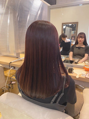 秋っぽいさつまいもカラー／U字スタイル