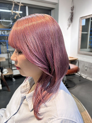 ハイトーンピンクカラー