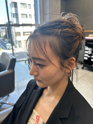 シニヨンアレンジ