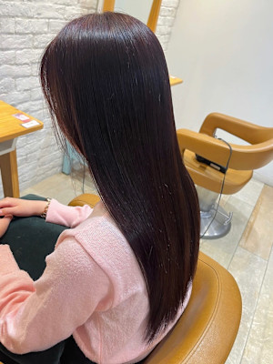 髪質改善カラー