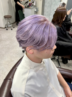 メンズブリーチ、メンズカット