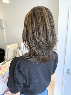 ◆大人可愛いくびれヘア◆ハイライト