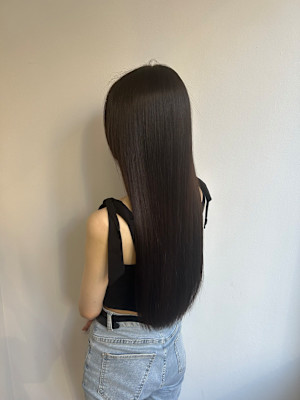 "髪質改善で叶える"  地毛を生かす艶髪『銀座/個室』