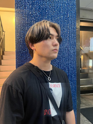 エンズカラー×ブラック