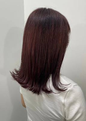 外ハネ　ミディアム