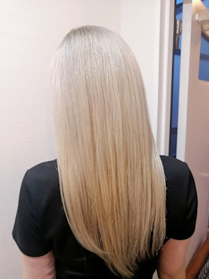 ダブルカラー×プラチナ