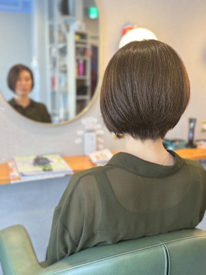 #ボブ　#ショートボブ　#大人ガーリー