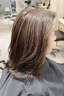 【ジュレベール 松田】白髪ぼかしで透明感と艶髪へ