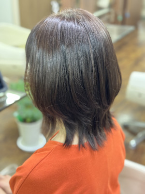 髪質改善×カラー