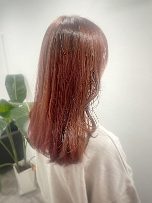 ピンクベージュ/ブリーチなし