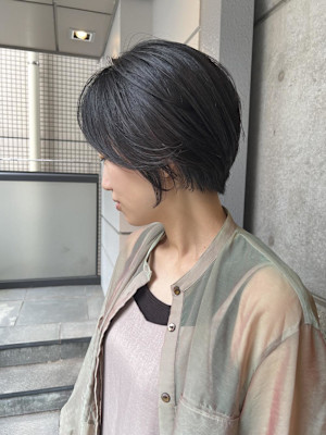 縮毛矯正+ショート