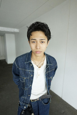 スパイキーショート／ピンパーマ／平塚美容室