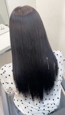 ブリーチなしラベンダーカラー