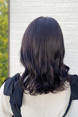 長町南美容室PASSION☆艶パープルブラウンカラー
