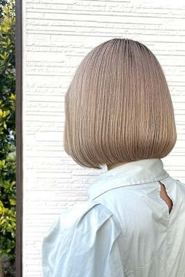 ブロンドミニボブ【髪質改善】仙台/長町/名取