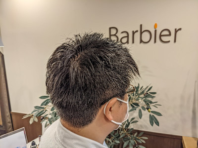 ビジネスマン向けソフモヒスタイル